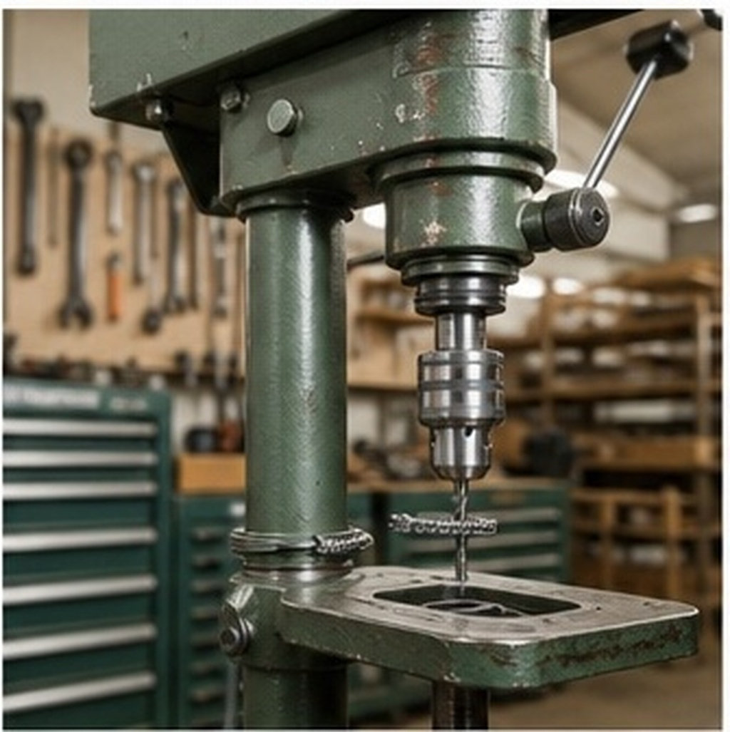 Drill Press - 2 molas de precisão para a