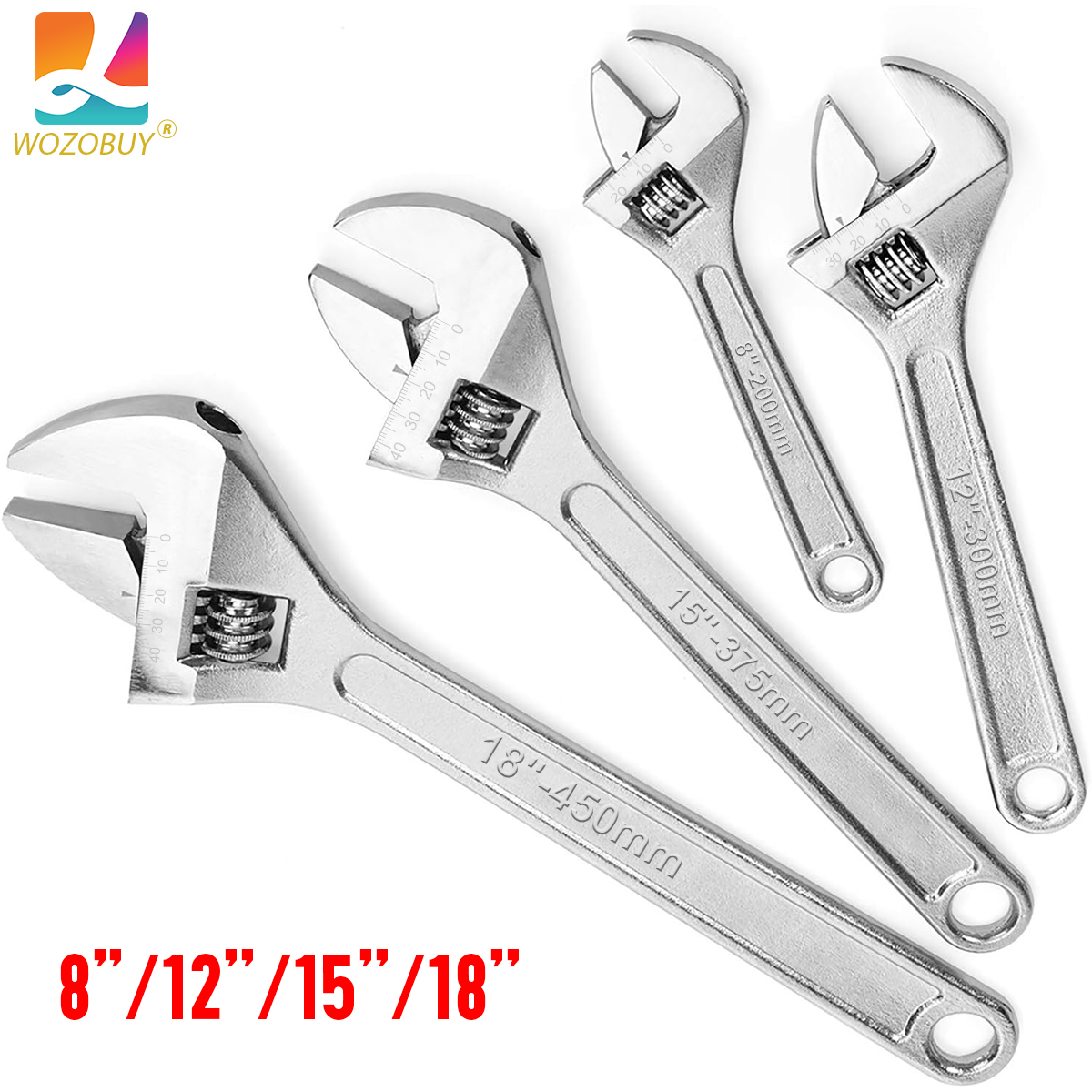 Hand Tools In Workshop - Wozobuy 1 peça chave ajustável grande